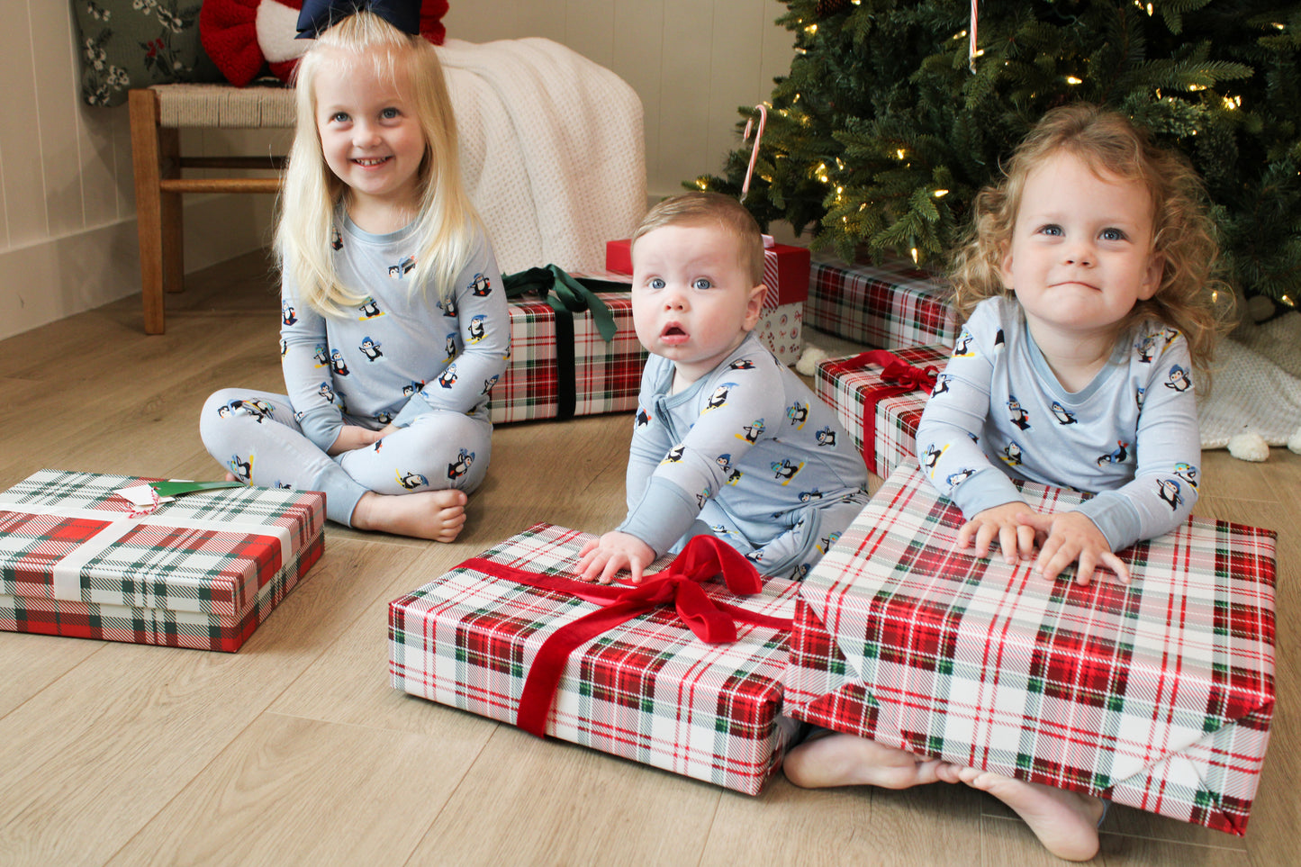 Powder Penguins Two Piece Set