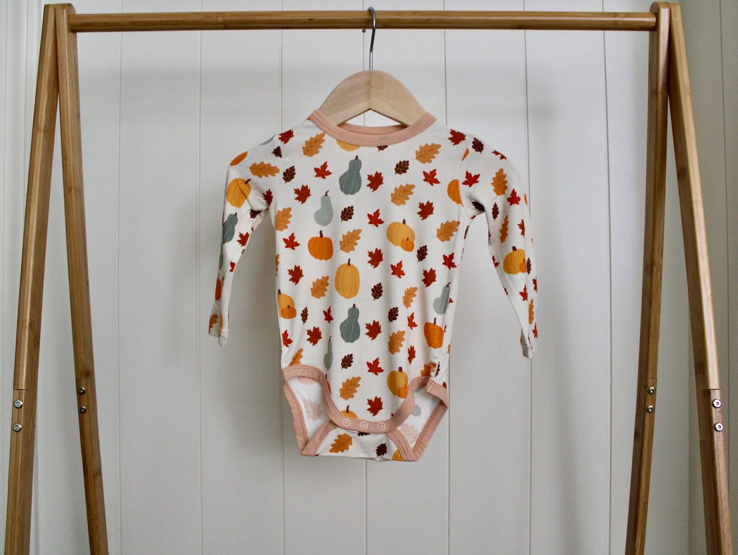 Pumpkin Patch Long Sleeve Bodysuit