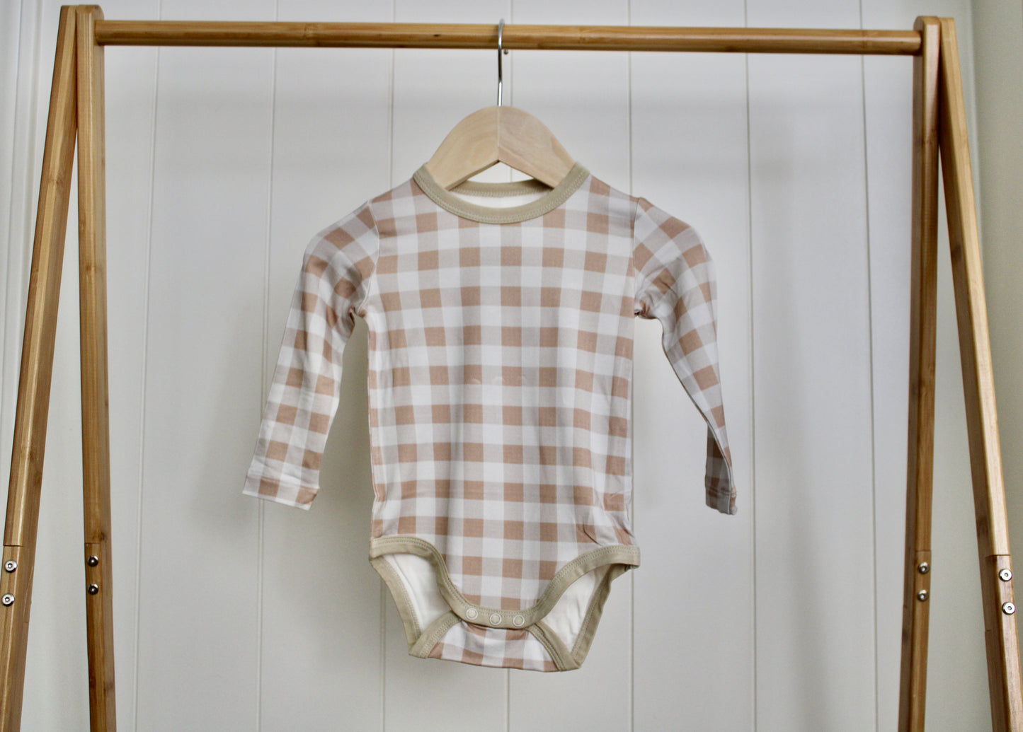 Golden Oat Long Sleeve Bodysuit