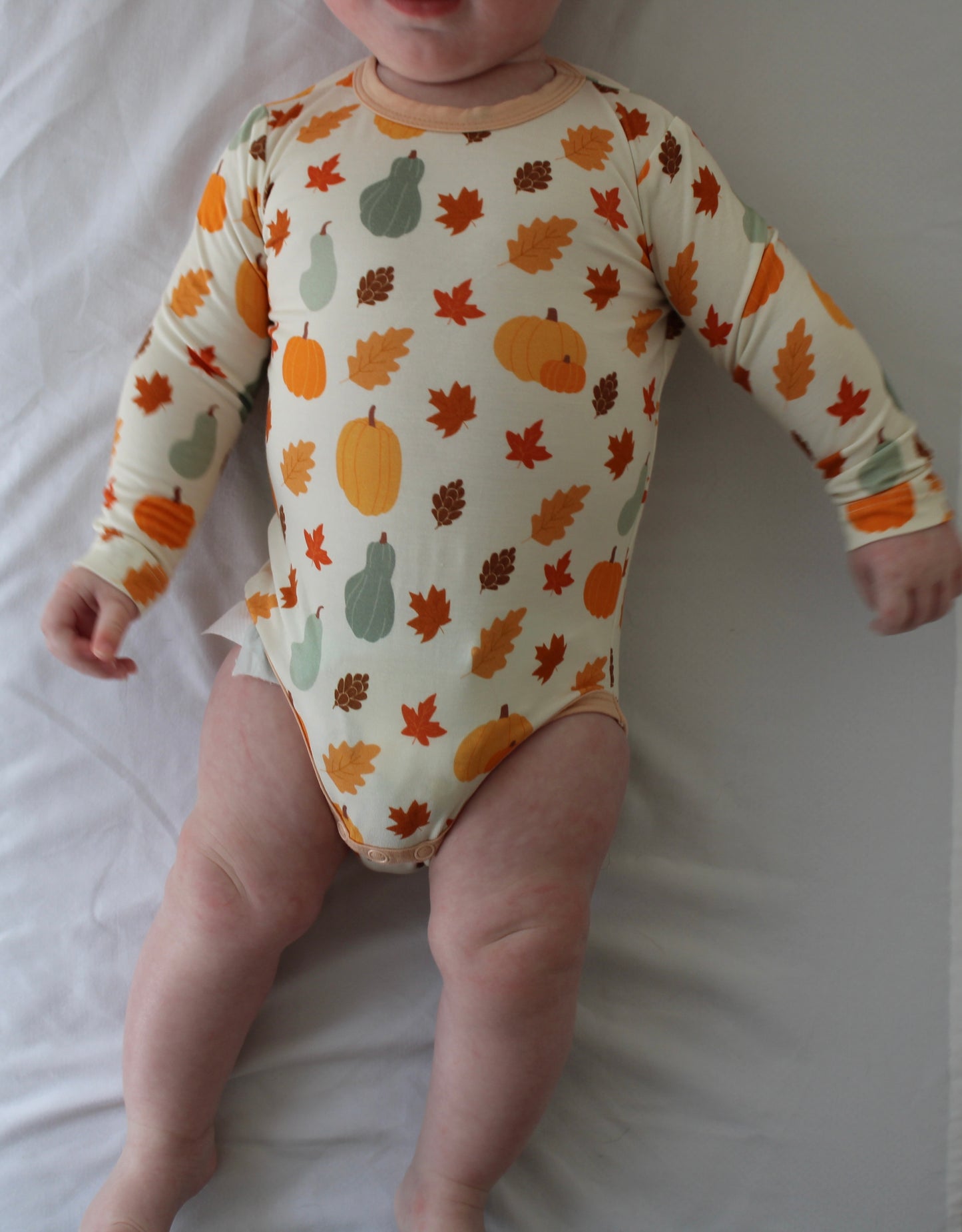 Pumpkin Patch Long Sleeve Bodysuit